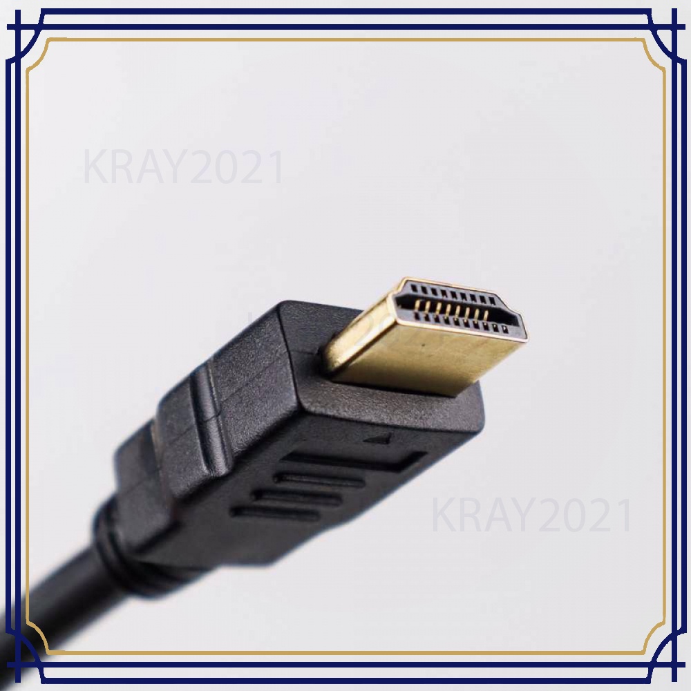 High Speed HDMI to HDMI Cable OD7.3mm Gold Plated 4K 1.5M - HD101