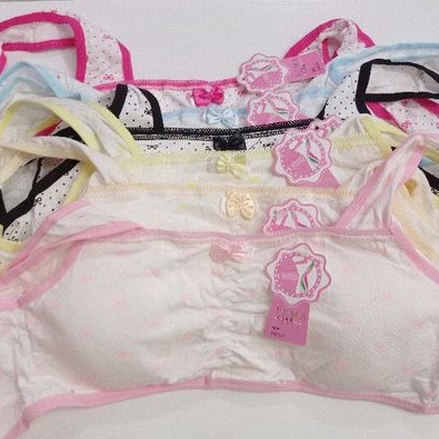 Miniset anak perempuan remaja dewasa kait 3 busa tipis cup standart bisa dilepas bra bh remaja