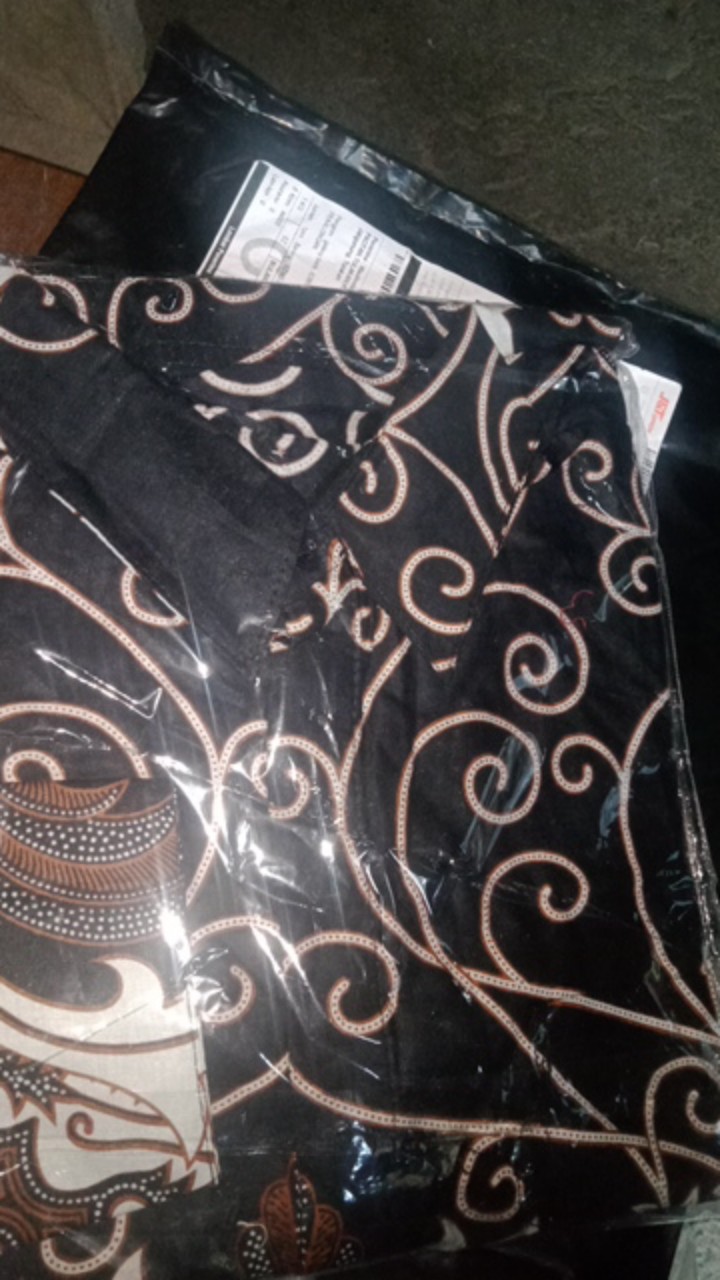 Kemeja Batik Pria Lengan Panjang Size M L Xl Xxl Bswart Batik Hrb026 Kenango Hem Panjang Padi