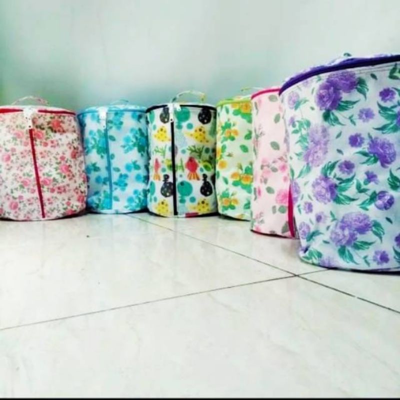 Tas piring anti debu &amp; serangga ukuran 25cm muat 2 lusin piring