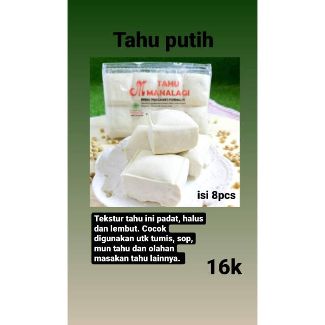 

Tahu Putih