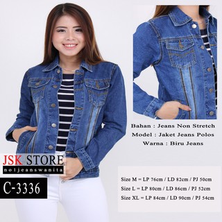 950 Model Jaket Wanita Bahan Jeans HD Terbaru