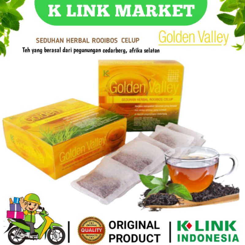 Teh Kesehatan Alami Roibos Tea Golden Valley - ISGV99