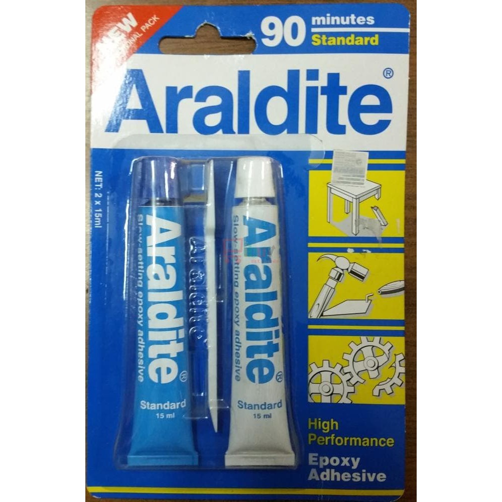 Lem araldite biru LEM araldite biru 90 menit ARALDITE LEM BIRU 90 menit