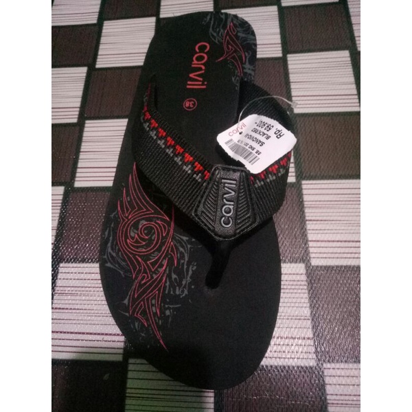 SANDAL CARVIL JEPIT ORIGINAL, CARVIL ORIGINAL,TERMURAH