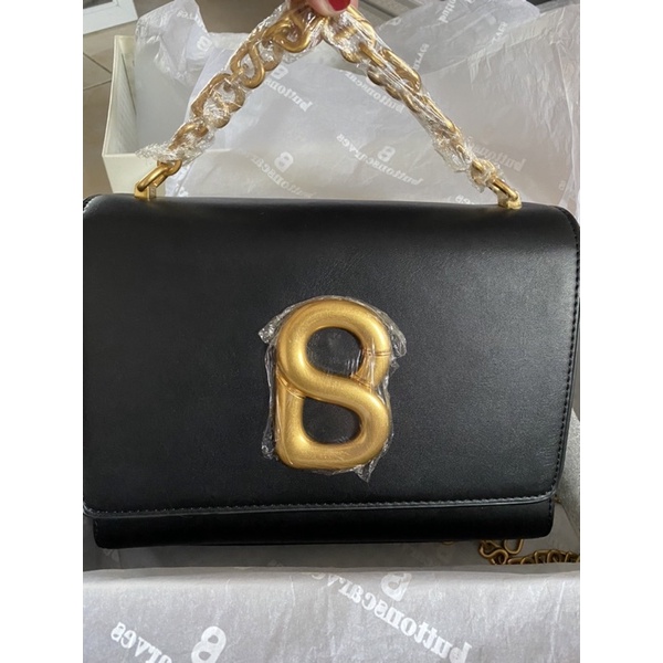 Preloved Alva Bag Buttonscarves black