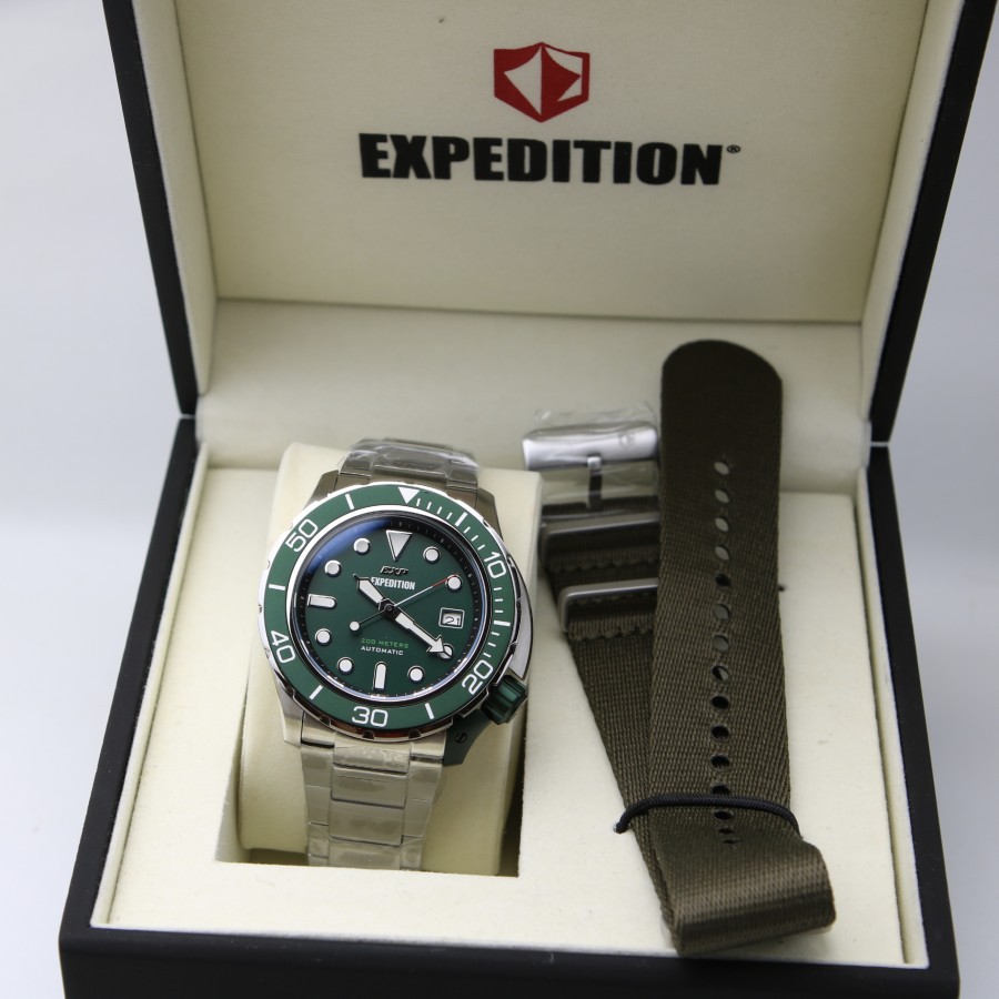 ORIGINAL Jam Tangan Pria Expedition Automatic E 6809 / E6809 / 6809 Garansi Resmi 1 Tahun.