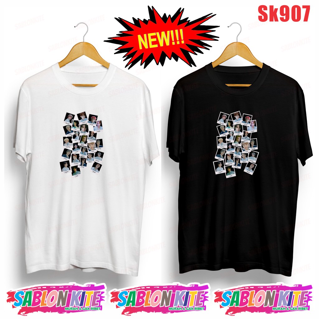 MURAH!!! KAOS NCT DREAM FULL MEMBER SK 907 UNISEX COMBED 30S