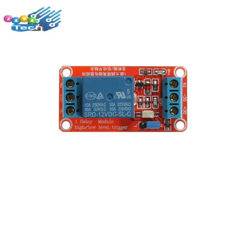 Modul Relay 1 Channel 12V Hi-Lo Input Optocoupler