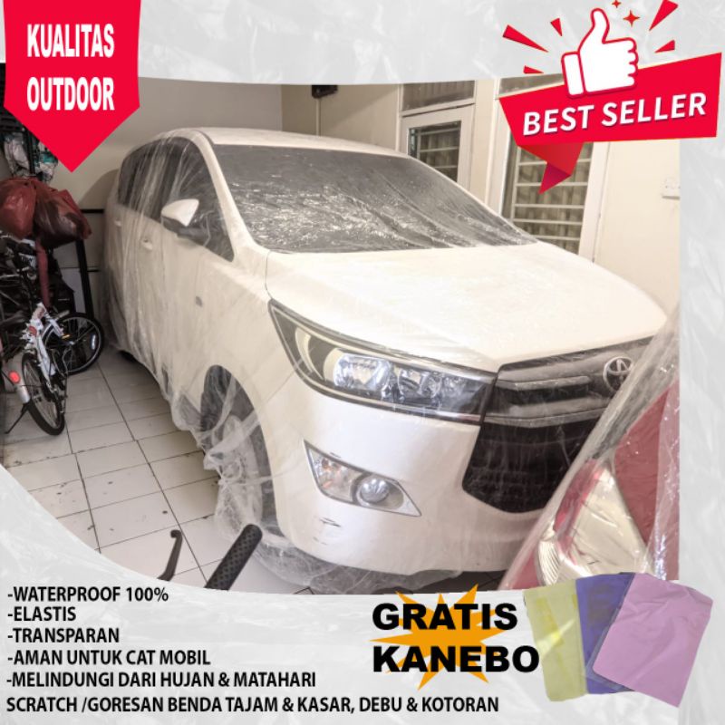 Sarung mobil transparan Xpander Rush Terios Mobilio Cover mobil transparan Xpander Rush Terios Mobil