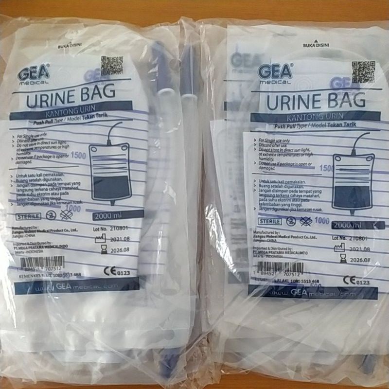 Urine Bag GEA/Tempat Urine