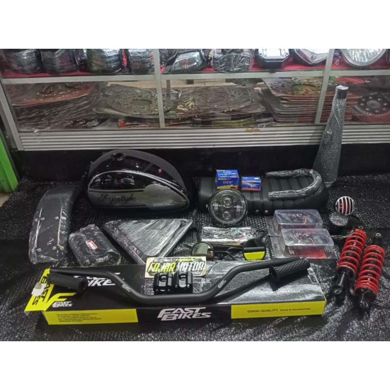 Paket body set JAPSTYLE TIGER GL MEGAPRO BYSON THUNDER SCORPIO