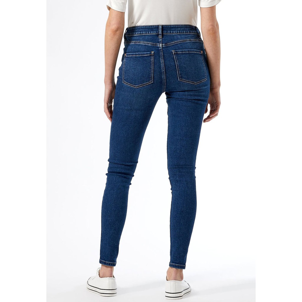 Dazina Celana Jeans Wanita Strech Navy