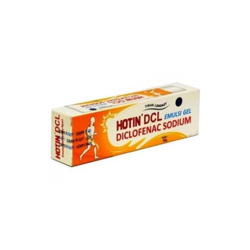 Hotin DCL / Nyeri Sendi Terkilir Rematik Pegal Linu / Hotin DCL Emulsi Gel