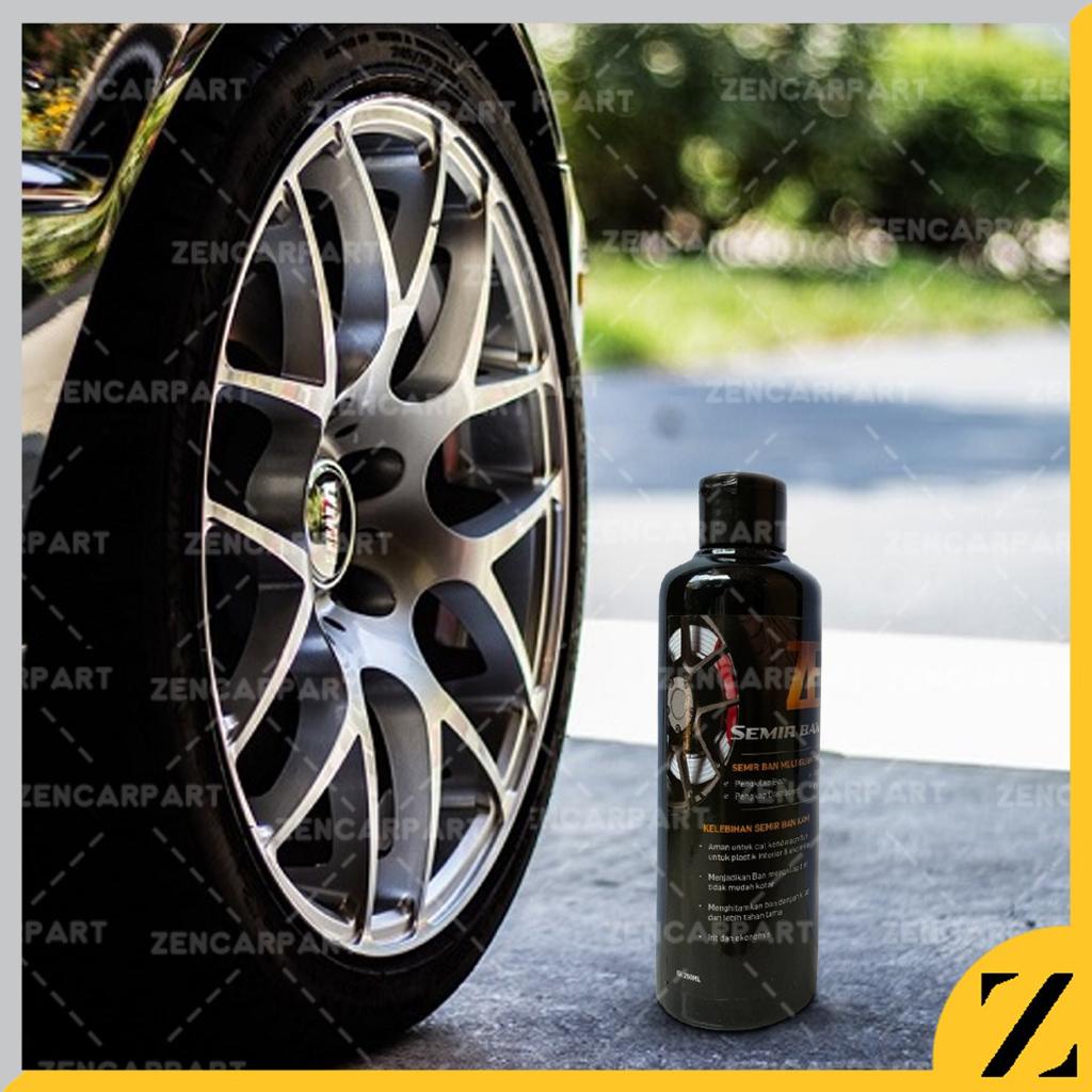 [BISA COD] Zen Semir Ban PREMIUM Trim Tyre Tire Shine WAX Mobil Motor Roda 250 ml