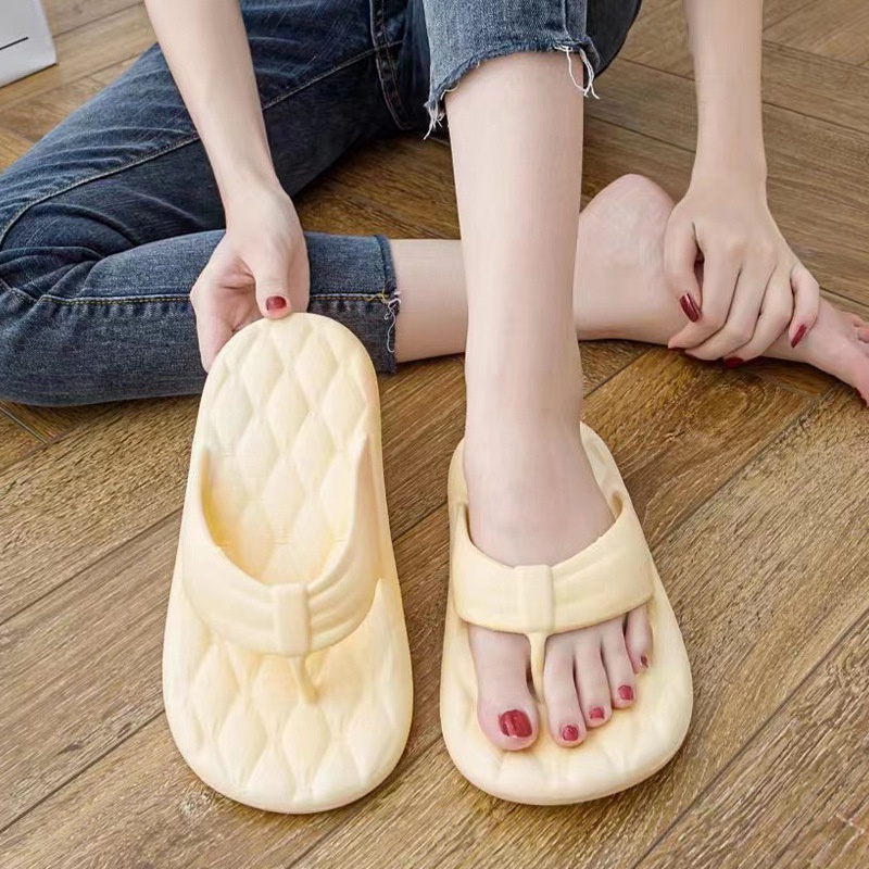 ☀ Sunly ☀ SJ012 Sandal jepit wanita unik lucu / sandal flip flop anti slip kekinian 2022 import