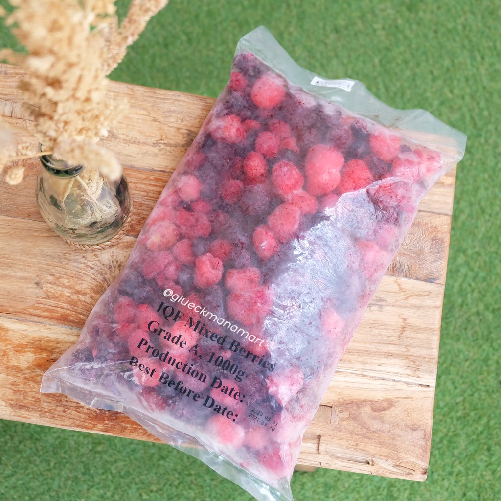 

Frozen IQF Mixed Berries / Mix Berry 1Kg