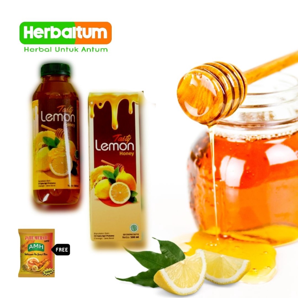 

100% PURE LEMON DAN MADU ASLI TASTY LEMON HONEY 500 ML