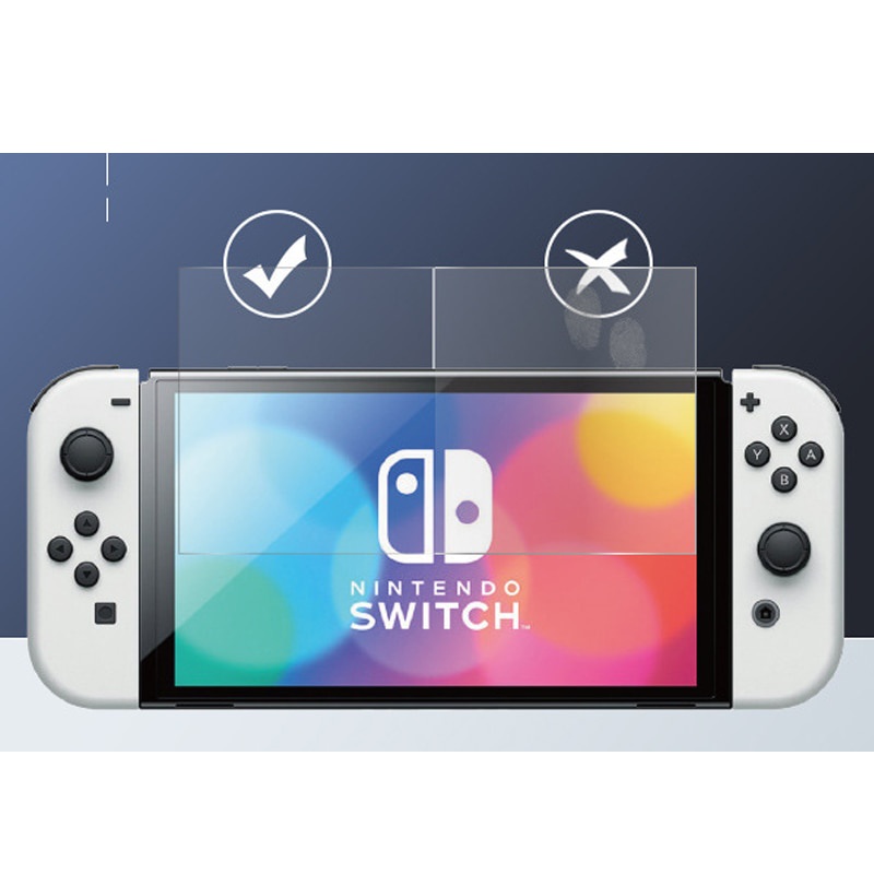 Pelindung Layar Tempered Glass 9h Hd Oled Untuk Nintendo Switch