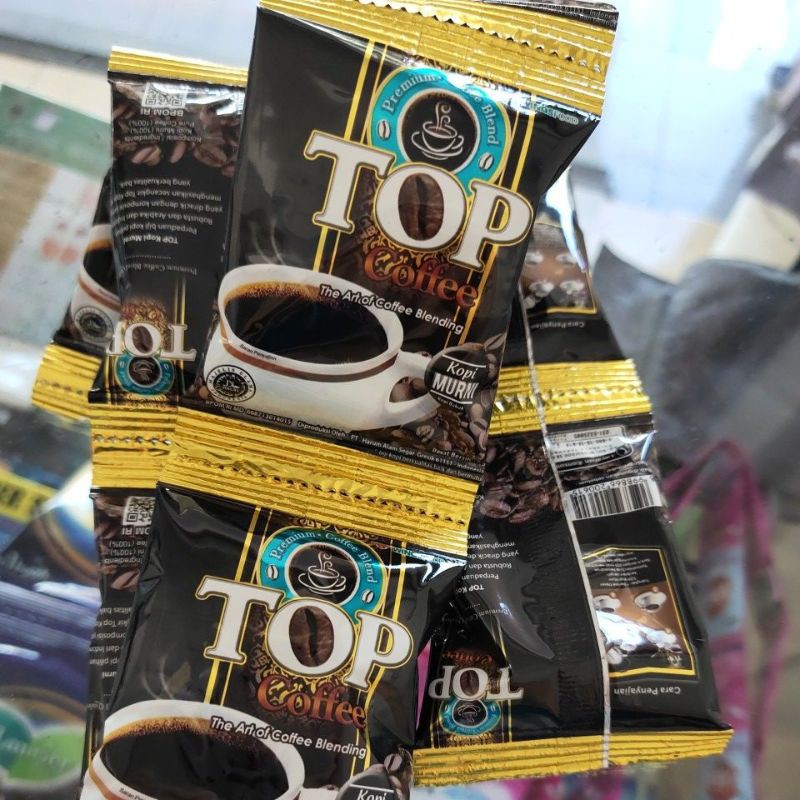 

top coffee murni 500 renceng