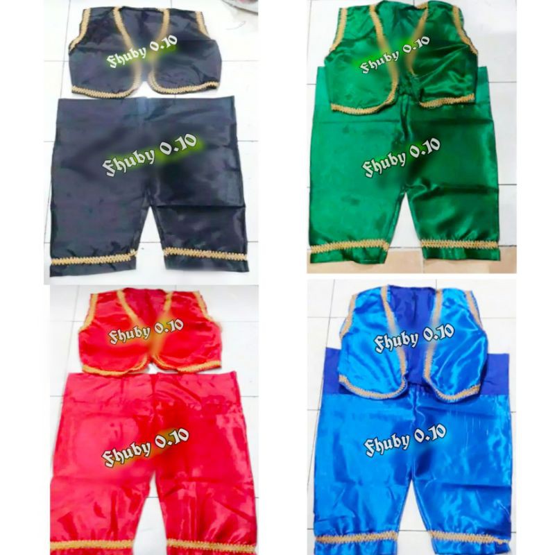 pakaian kuda lumping - Baju jaranan - satu set kostum jaranan
