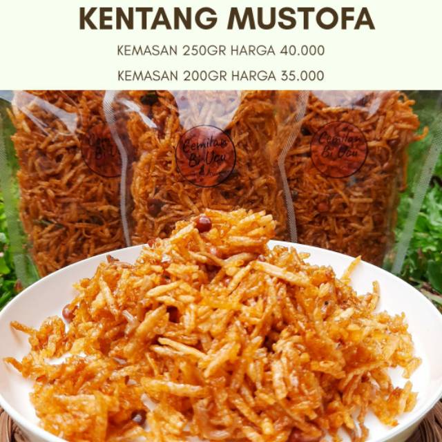 

Kentang Mustofa 200 gr Cemilan Bi Ucu