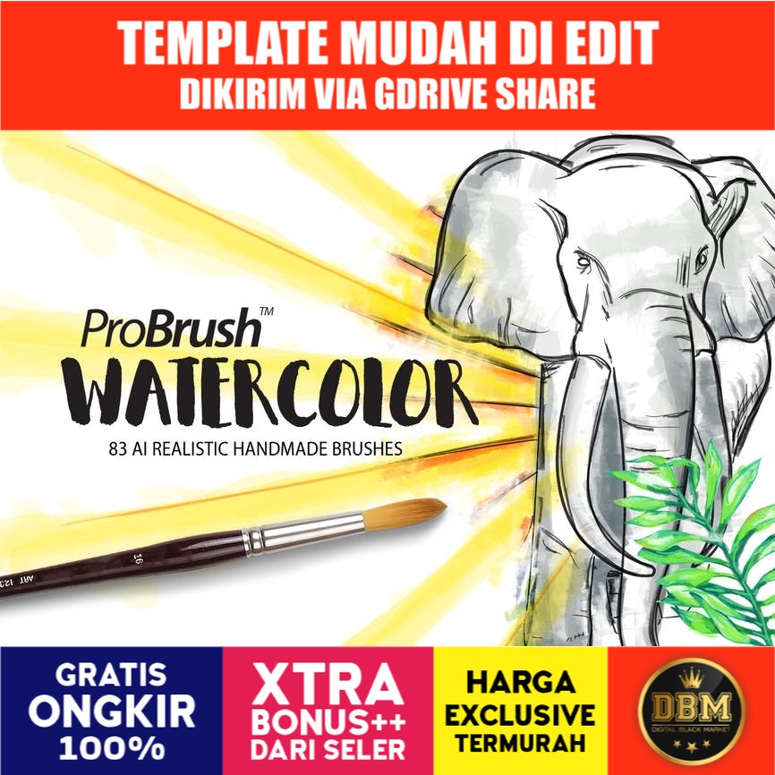 Watercolor Probrush