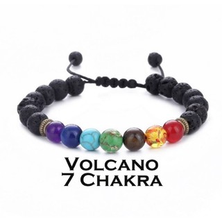  Gelang  7  Chakra  Energy Healing Adjust Rope GCK1 