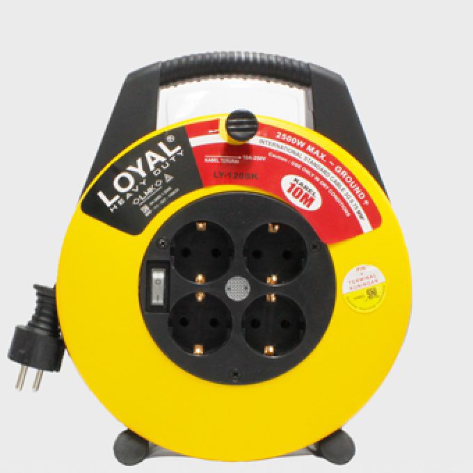 

Loyal Kabel Roll (LY-120SK) (Panjang Kabel 10M + Saklar Indikator) (SNI)