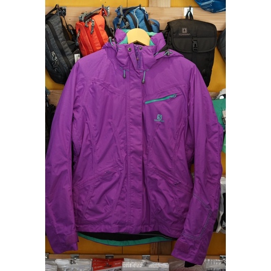 Salomon Jacket Original 22 jaket gunung outdoor trecking waterproof windproof summit attack ride rid