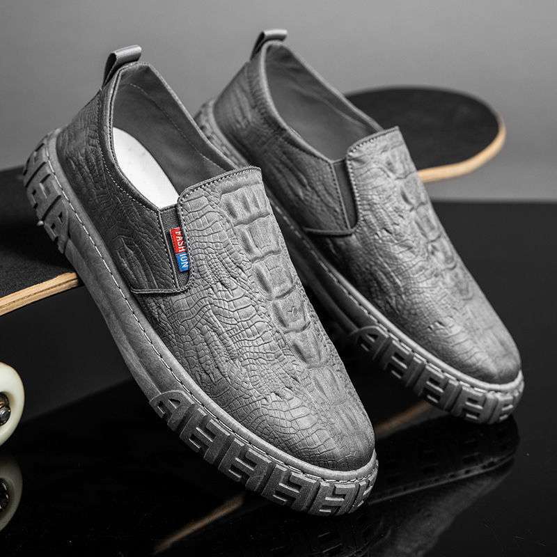 Sepatu formal pria sepatu model kulit buaya bresyu slip on shoe sepatu formal dan sepatu kerja simple dan elegan