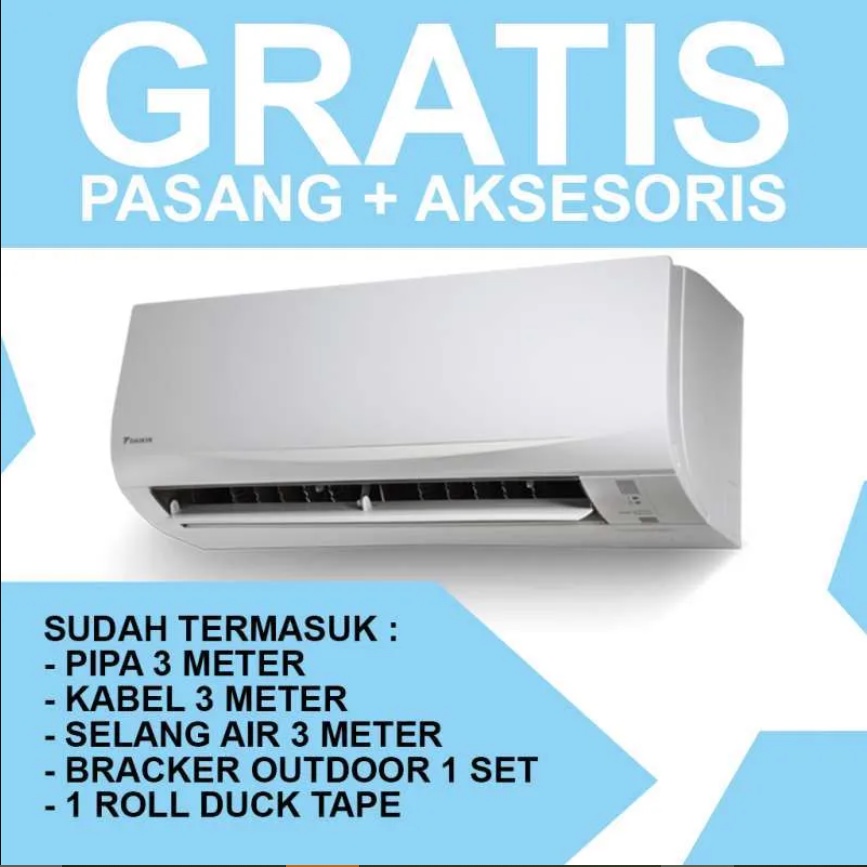 DAIKIN AC SPLIT 1 PK FTC 25 NV STANDARD THAILAND