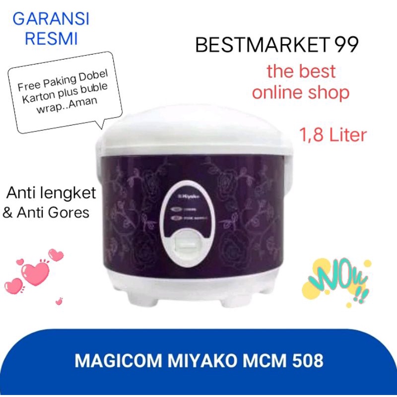 Promo Murah Magic com Miyako MCM  528 Free Paking Aman Buble Wrap Plus Dobel Karton