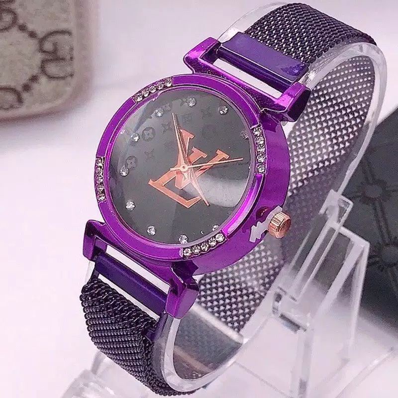 (Grosir)Jam Tangan Wanita Fashion VL Strap Magnet(Terima Cod)