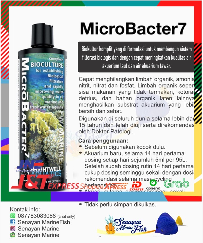✨ BISA COD ✨ BRIGHTWELL (BW) - MICROBACTER7 (MB7) - 250ml