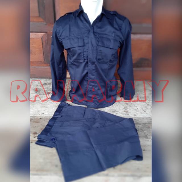 Seragam PDL Security Biru Dongker Murah