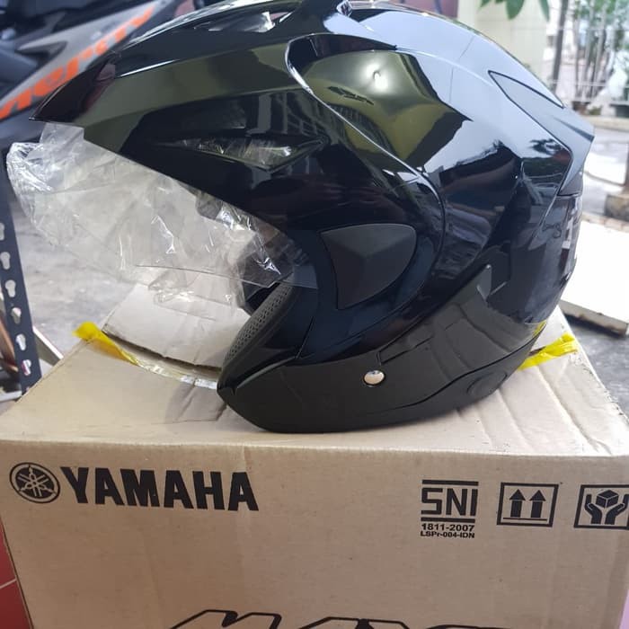 HELM MAXI YAMAHA DOUBLE VISOR ORIGINAL SNI -