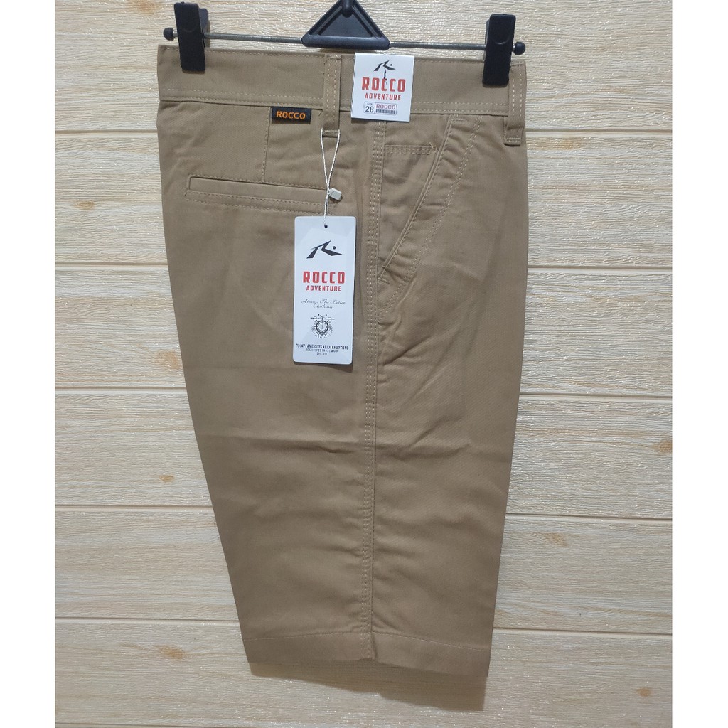 MASYAIL FASHION - Celana Pendek Katun Pria Distro Premium Original Chinos Cowok Size 27 - 38