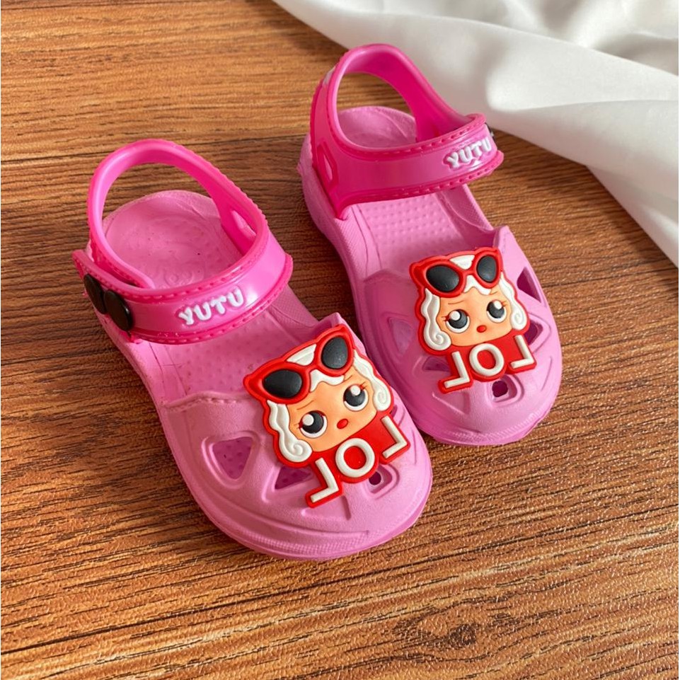 Sandal Anak Jelly Import LOL YUTTU 713