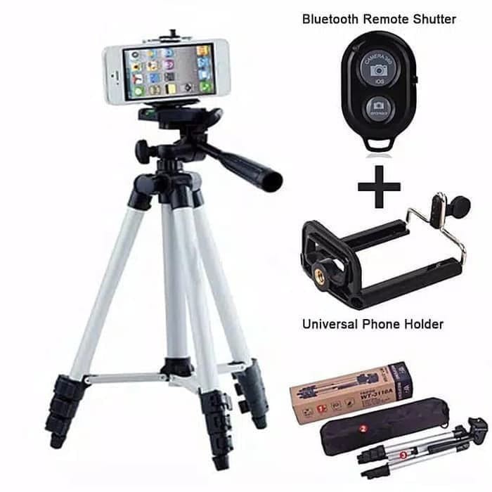 # HJ # Tripod Bluetooth DK 3888 with Remote Bonus Sarung DK3888