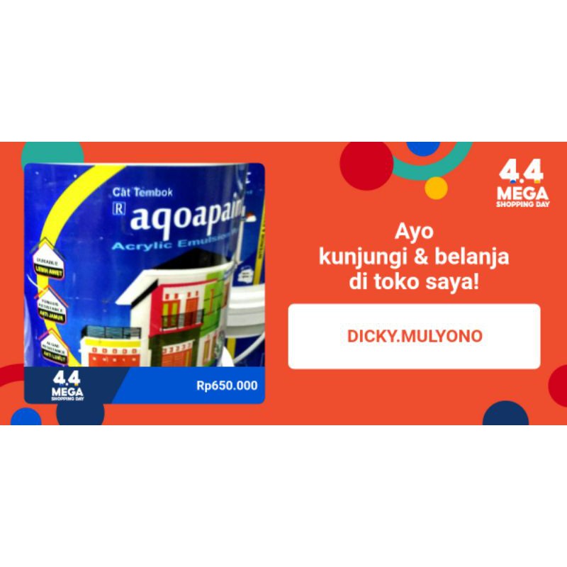 cat tembok Raqoapaint ahliny cat tembok luar dalam