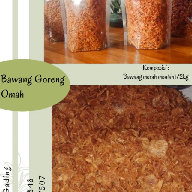 

Bawang goreng renyah