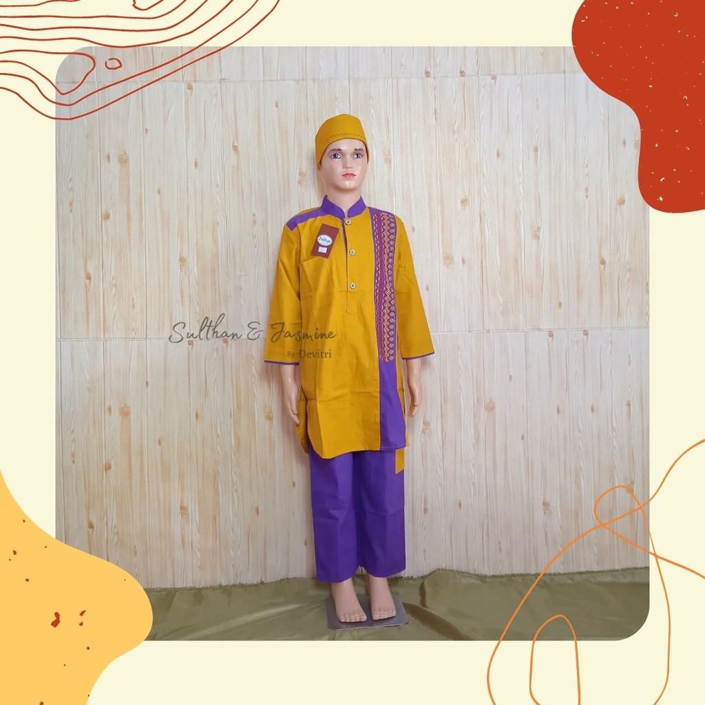 SETELAN KURTA ANAK / SATU SET BAJU KURTA ANAK LAKI-LAKI