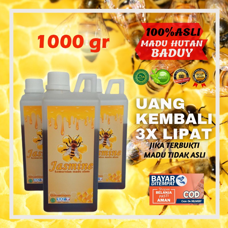 

Madu Asli Murni Manis Alami Original Odeng Hutan Baduy Isi 1000 Gram