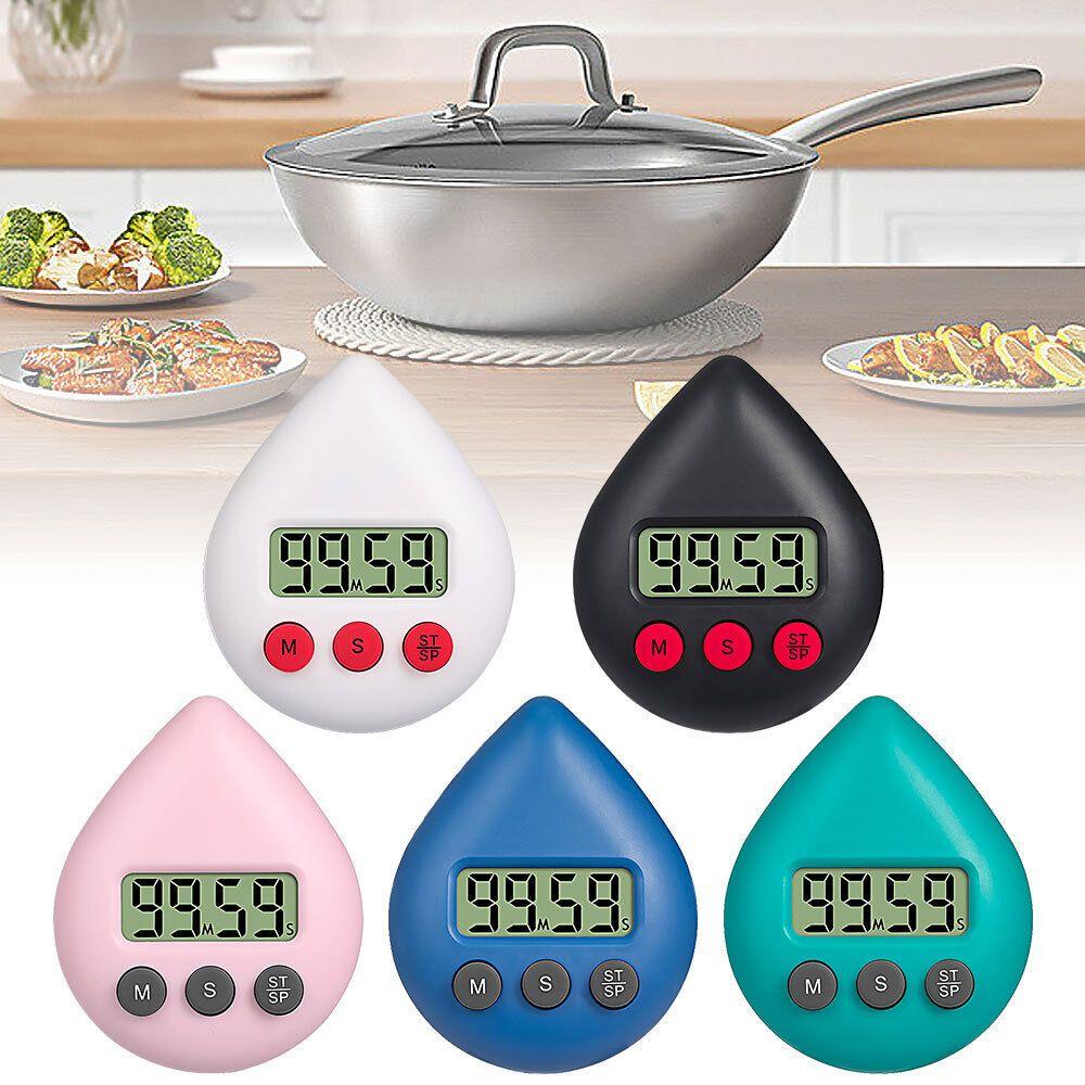 R-FLOWER Jam Weker Kue Sport Timer Digital Nyaman Alat Dapur