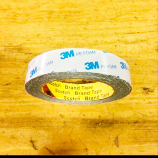 

Double tape tiga em tigaem 3M bolak balik