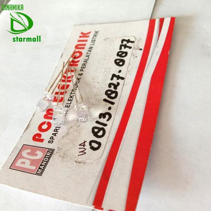 

Led 5Mm Bening Nyala Merah 2 Kaki Pcmelebik54 Ayo Beli