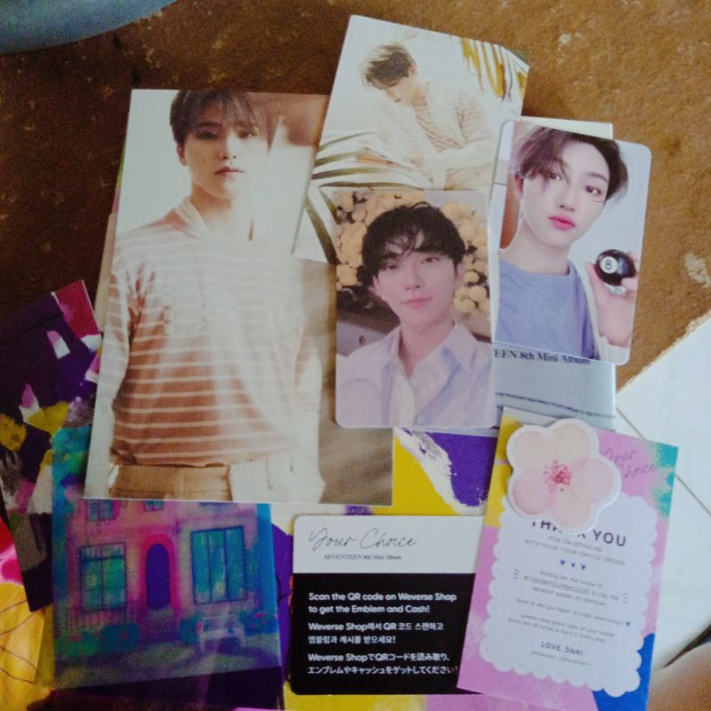 SEVENTEEN YOUR CHOICE one side ver UNSEALED ALBUM