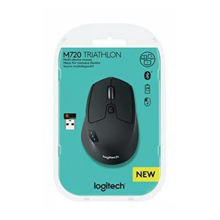 MOUSE WIRELESS LOGITECH M720 TRIATHLON MULTI DEVICE