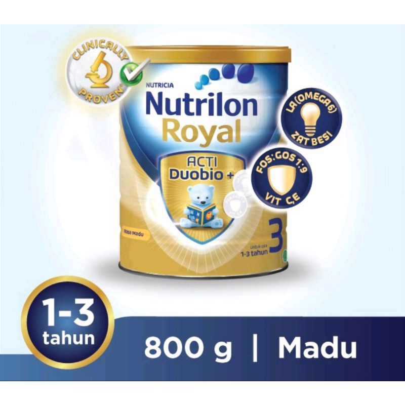 Nutrilon royal 3 vanila/madu 800g - Nutrilon royal 3 - Nutrilon